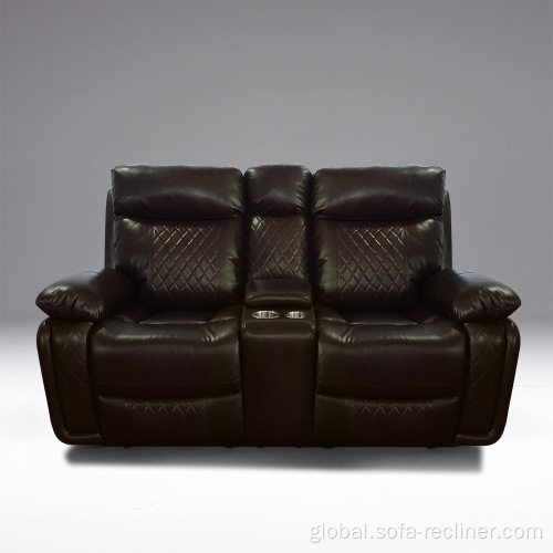 Loveseats Manual Recliner Sofa Leather Manual Recliner Loveseats Sofa Supplier